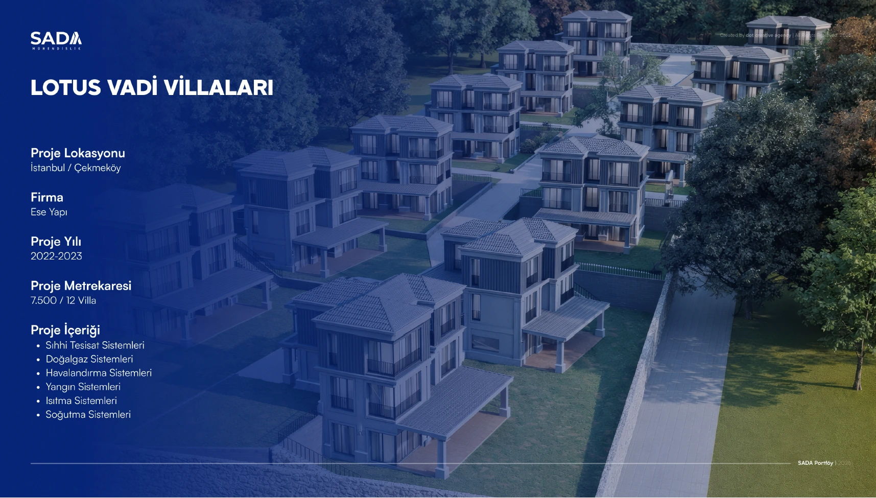 Lotus Vadi Villaları efektli